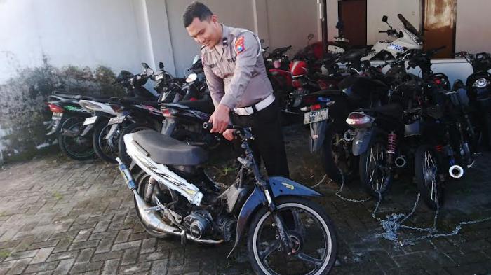 Kejari Tulungagung Akan Melelang Motor  yang Ditilang Tahun 2021-2022 dan Tak Diambil Pemiliknya