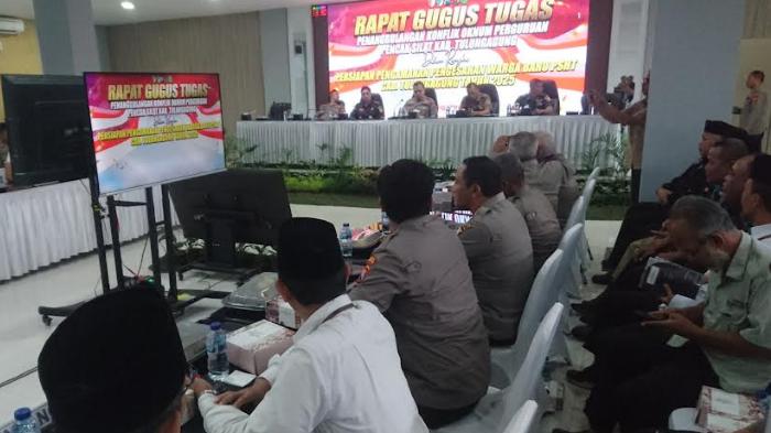 2.049 Personel Gabungan Akan Diterjunkan Untuk Amankan Sah-sahan Warga Baru PSHT di Tulungagung