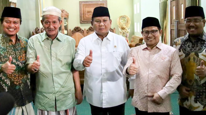 Ada Pembicaraan Tertutup Antara Prabowo dan Muhaimin Iskandar di Kediaman Gus Ali, Bahas Apa?