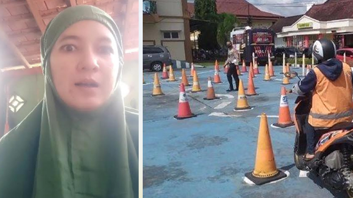 Anaknya 13 Kali Gagal Ujian Praktik SIM, Emak-emak Emosi dan Ngadu ke Kapolri Lewat Video Viral