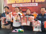 9 Pengedar Sabu Diringkus Polres Trenggalek Selama Juli - Agustus, 4 Orang Residivis 