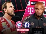 Prediksi Lengkap Susunan Pemain Bayern Munchen vs Chelsea Liga Champions, Harry Kane Main