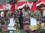 Emil Dardak Wakil Gubernur Jatim Pimpin Upacara Hari Lahir Pancasila di Alun-alun Kota Blitar