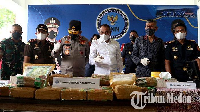 Berita Foto: Memperingati HANI, BNNP Sumut Musnahkan Narkotika Jenis Sabu Seberat 32 Kilogram - 27062022_PERINGATI_HANI_DANIL_SIREGAR_3jpg.jpg