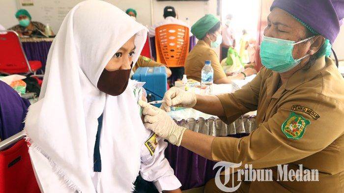 KABAR TERKINI Vaksinasi Covid-19 untuk Anak 6-11 Tahun Digelar di Sekolah, Syarat NIK Sesuai KK