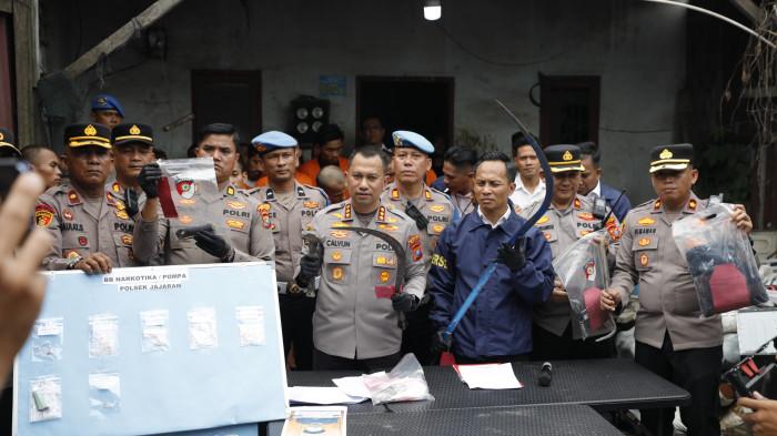 Polrestabes Medan Bongkar Sarang Penadah, 159 Kasus Kejahatan dan Narkoba Terkuak