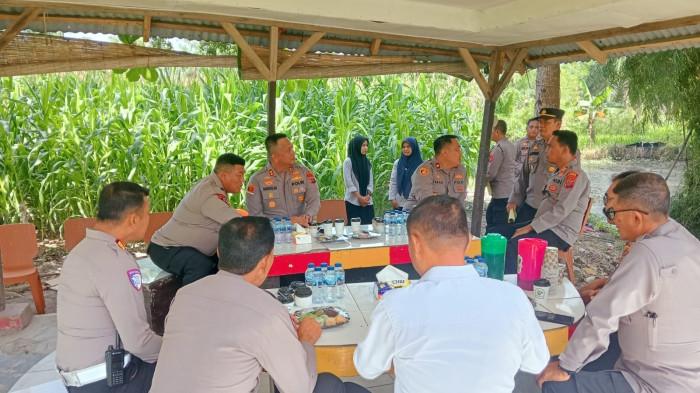 Kapolres Batubara Gelar Coffee Morning, Pesankan soal Integritas ke Personel Polsek Indrapura