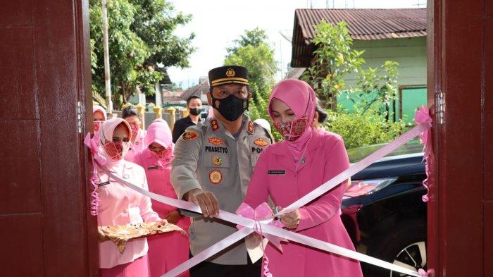 Kapolres Padangsidimpuan Didampingi Ketua Bhayangkari Resmikan Renovasi TK Kemala Bhayangkari 13