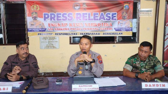 13 Terduga Pelaku Penyalahgunaan Narkoba di Siantar Diringkus