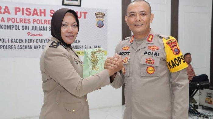 Kapolres Asahan Pimpin Sertijab Wakapolres dan Kasat Lantas, Ini Pesannya