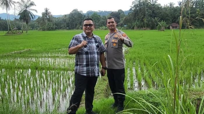 PUNYA KEDEKATAN- AKBP Yasir Ahmadi diketahui memiliki kedekatan dengan Topan Ginting. Mereka beberapa kali terlihat berfoto bersama.