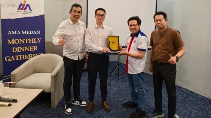 AMA Medan Gelar Dinner Gathering dan Bedah Buku The Infinite Game Karya Simon Sinek