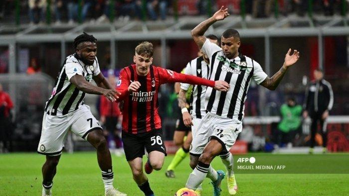 SEDANG BERLANGSUNG AC Milan Vs Udinese, Akses di Sini Nonton Live Streaming Gratis via HP