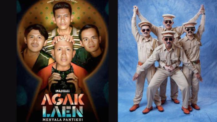 FILM KOMEDI- Poster film komedi Agak Lain: Menyala Pantiku yang sudah tembus 1 juta di pekan pertama penayangan.