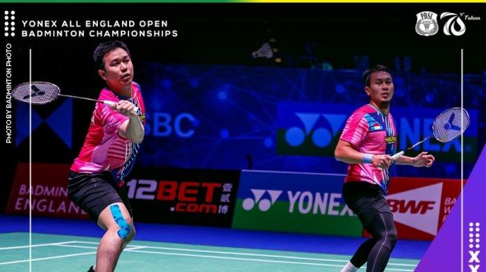 Hasil England 2022 - Indonesia Berkuasa, Ahsan/Hendra Melaju ke Final Bentrok Fikri/Bagas