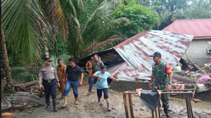 Banjir Bandang di Langkat, Tujuh Rumah di Kecamatan Salapian Rusak dan Kerugian Capai Ratusan Juta