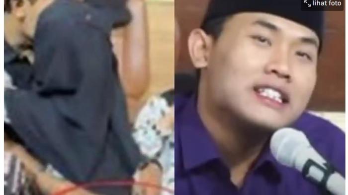 CIUM ANAK -  Aksi Gus Elham viral cium anak wanita dianggap[ dikecam, dianggap tindakan tak senonoh