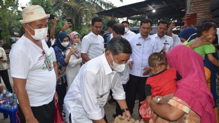 Deputi Kemenko PMK dan Wabup Deliserdang Tinjau Kondisi Anak Kurang Gizi di Kecamatan Sunggal