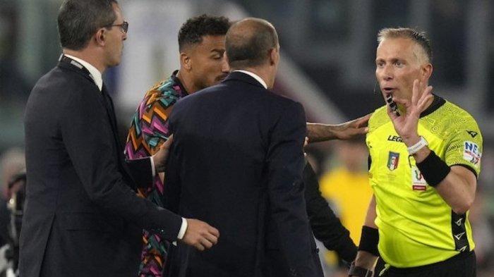 Allegri Ngamuk Sampai Diberi Kartu Merah di Final Coppa Italia, Ngaku Ditendang Pemain Inter Milan