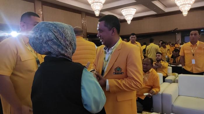 Andar Amin Harahap terpilih secara aklamasi sebagai ketua Golkar Sumatera Utara periode 2025-2030.