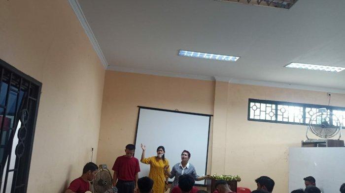 Anak Didik Pemasyarakatan LPKA Medan Antusias Mengikuti Kegiatan Kebaktian