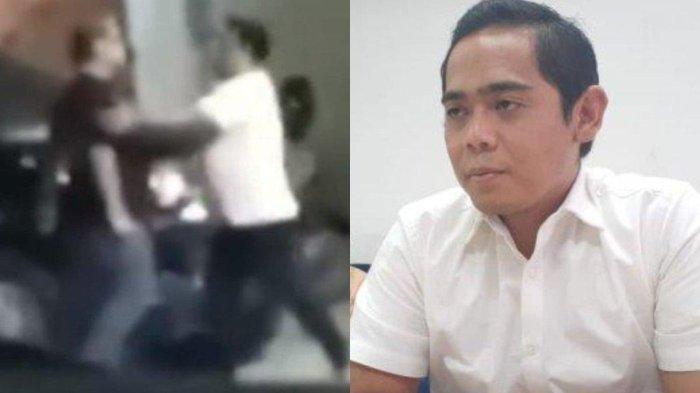 Viral, Anggota DPRD Makassar Adu Jotos Dengan Seorang Pria, Rachmat: Mending Mati dari Pada Malu !
