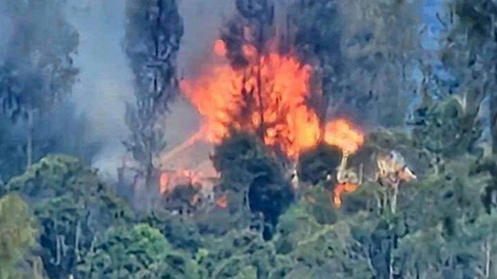 Anggota KKB Bakar Rumah Anggota DPRD Usai Kontak Tembak dengan Polri, Briptu Alfandi Tewas