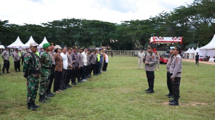 Pimpin Apel PAM Konser Musik Armada Band, Kapolres Padangsidimpuan: Bekerja Sesuai SOP dan Humanis