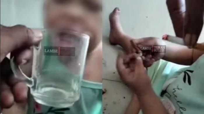 Viral Anak 1,5 Tahun Dicecoki Miras dan Rokok, Diduga Sang Ayah Kesal Istrinya Pergi
