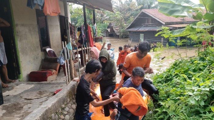 Puluhan Rumah Warga di Binjai Terendam Banjir, Dampak Hujan Deras dan Sejumlah Sungai Meluap