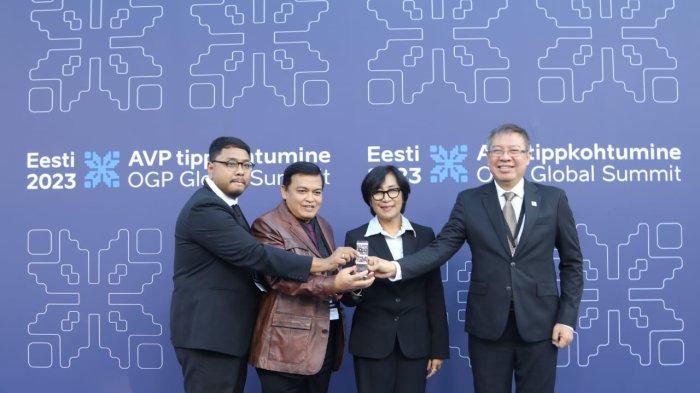 BPHN Harumkan Indonesia, Raih Penghargaan The Winner Of OGP Award 2023 se-Asia Pasific di Estonia