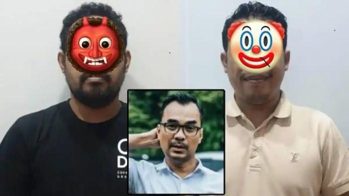 BRO RON DIPUKULI - Ini tampang dua terduga pelaku pemukulan terhadap Wakil Ketua Umum Partai Solidaritas Indonesia (PSI), Ronald A Sinaga alias Bro Ron.