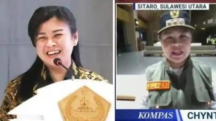 BUPATI KORUPSI - Bupati Sitaro Chyntia Kalangit resmi ditetapkan sebagai tersangka kasus dugaan korupsi dana bantuan bencana erupsi Gunung Ruang 2024 oleh Kejati Sulawesi Utara. Harta kekayaannya capai Rp11,8 miliar