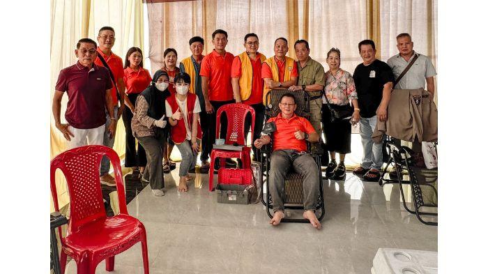 Bakti Sosial Waisak Hadir di Pantai Cermin, Layani Pengobatan Gratis hingga Donor Darah