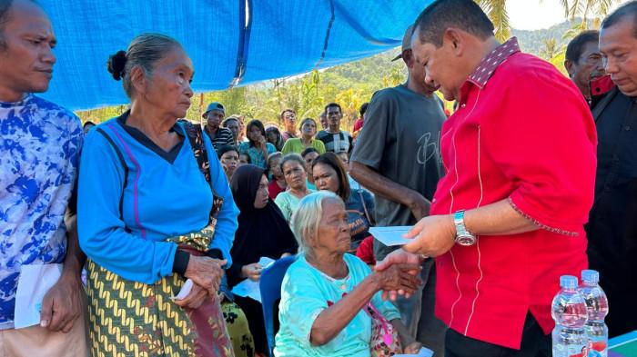 Bantuan pdip sumut gelombang iv di sipange