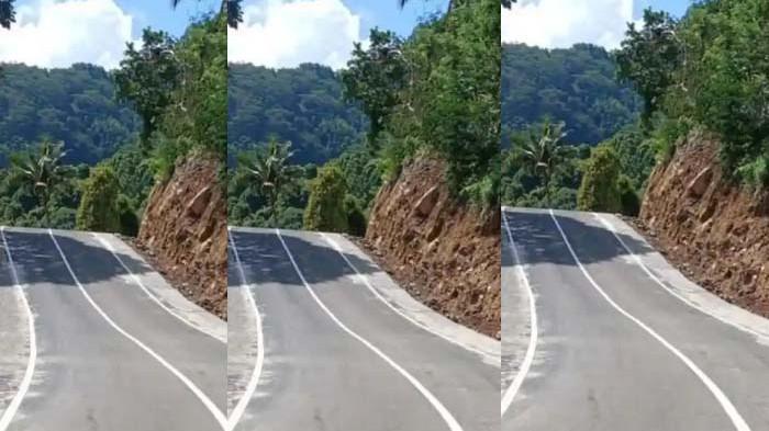 Baru 1 Bulan Diperbaiki, Jalan Nasional Rusak Padahal Anggaran Proyek Rp 18,39 M, Kini Dievaluasi
