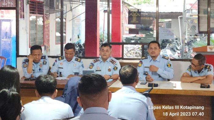 Jelang Hari Raya Idul Fitri, Lapas Kotapinang Kanwil Kemenkumham Sumut Perketat Pengamanan