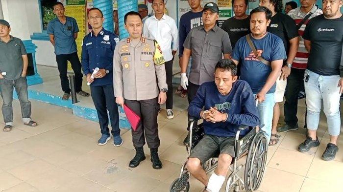 Dor, Begal Payudara Terpincang-pincang Ditembak Petugas, Ini Tampangnya