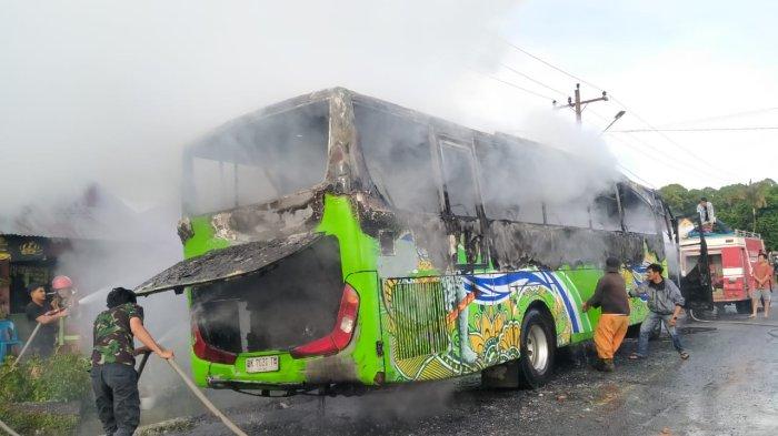 Bus Pariwisata Pengangkut Pelajar yang Terbakar di Simalungun tak Miliki Sertifikat KIR
