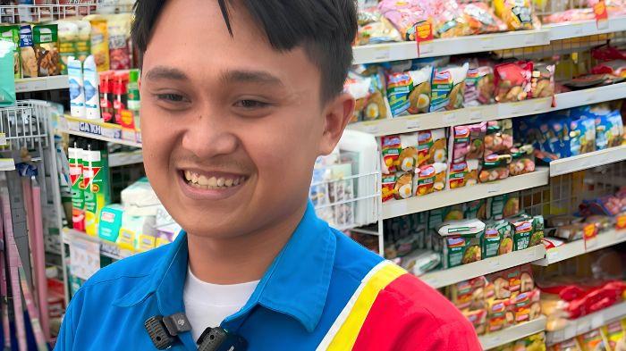 Belanja 1 Menit, Berbagi Bahagia,  Tantangan Seru Abang Kasir Minimarket, Part 1