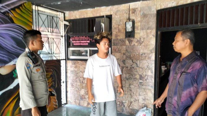 Terima Laporan Warga, Bhabinkamtibmas dan Kepling Datangi Pemilik Warkop