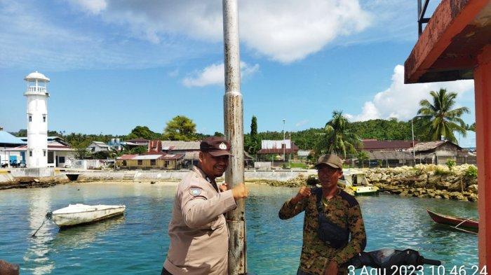 Bhabinkamtibmas Polsek Pulau-Pulau Batu Sambang Warga Binaan