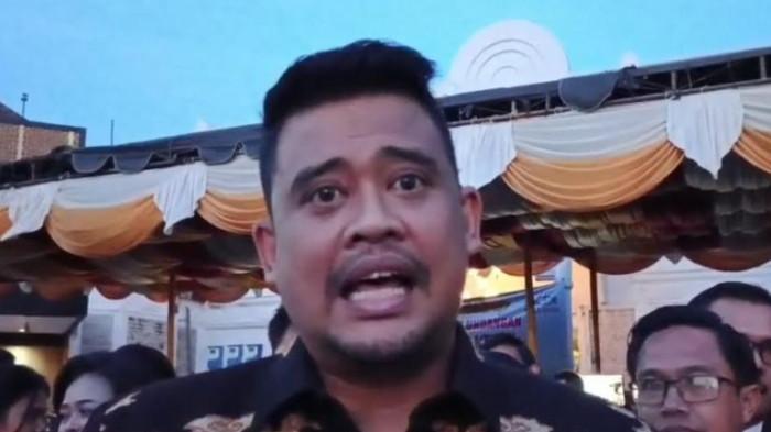 ONE DAY NO CAR - Gubernur Sumut Bobby Nasution saat diwawancarai beberapa hari lalu. Bobby Nasution kembali mewacanakan prgram one day no car untuk ASN Pemprov Sumut.