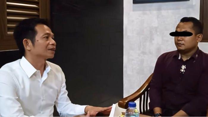 DIKEMBALIKAN KE BARAK- Brigadir Yusuf Yudha Saputra, Brimob Ajudan Bupati Purwakarta dikembalikan ke barak karena masalah rumah tangga.