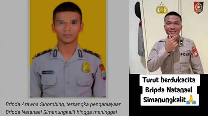 Bripda Natanael dan Bripda A Sihombing