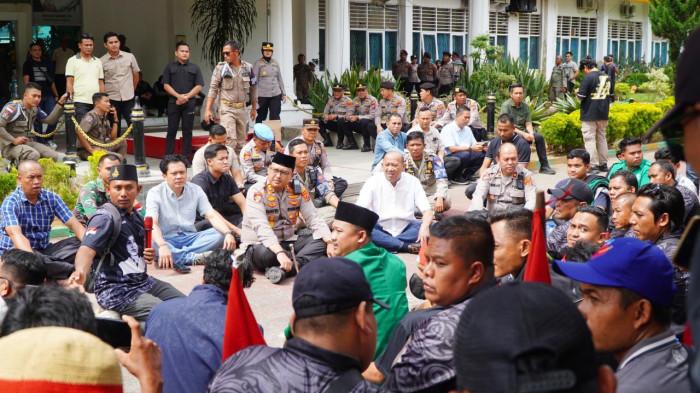 Buapti Syah Afandin Temui