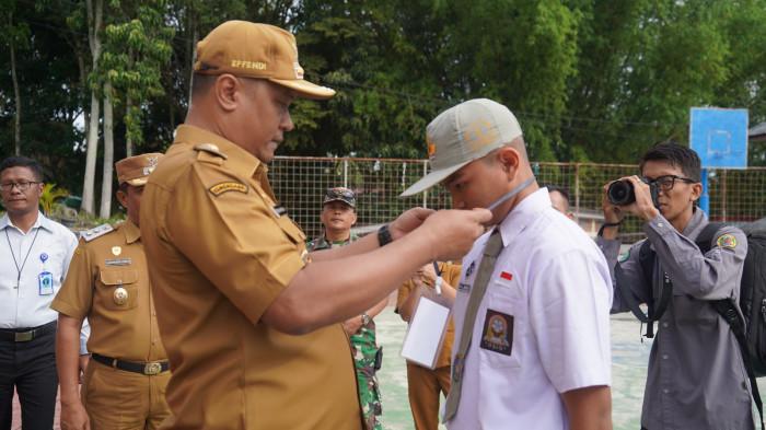 Buka Seleksi Paskibraka Bupati Toba