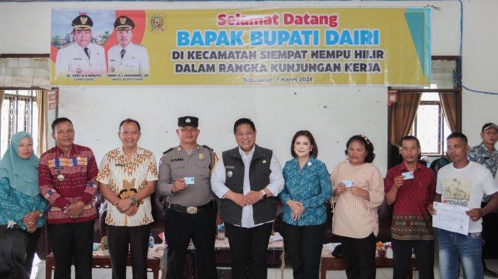 Jelang Masa Akhir Jabatan Eddy Berutu sebagai Bupati Dairi, Masyarakat Sinehi Ucapkan Terima Kasih