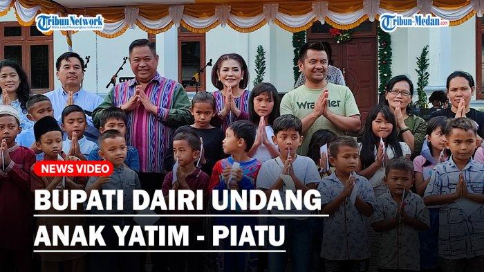 Bupati Dairi Eddy Berutu Undang Anak Yatim-Piatu Lewati Malam Pergantian Tahun 2022
