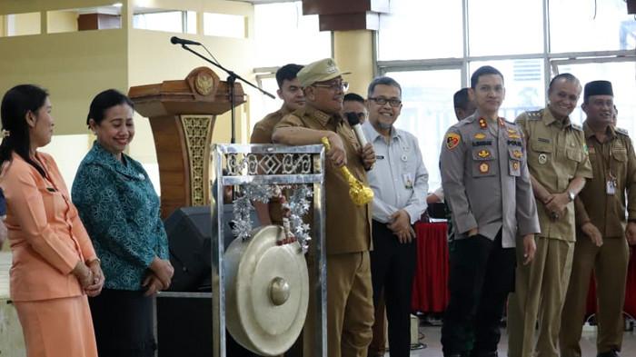 Bupati Dairi Vikner Sinaga membuka Musyawarah Perencanaan Pembangunan